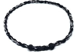 CEBUY 2 Rope Braided Tornado Titanium Sport Baseball Necklace 18"