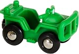 BRIO World ATV with Load Toy Vehicle and Figure - Wood Lumber Forest Play view 3