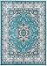 Antep Rugs Kashan King Collection Himalayas Oriental Polypropylene Indoor Area Rug (Blue/Cream, 8' x 10')