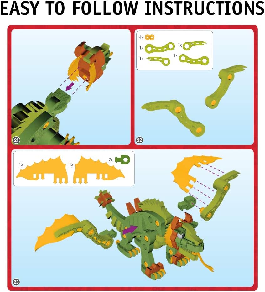 Bloco Combat Dragon Construction Kit – BigaMart