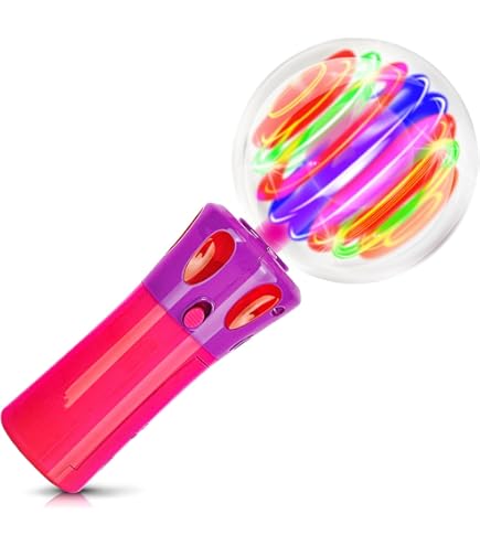 Buzz Lightyear IPIDIPI Spinning LED Wand Magic Light Up Toy For