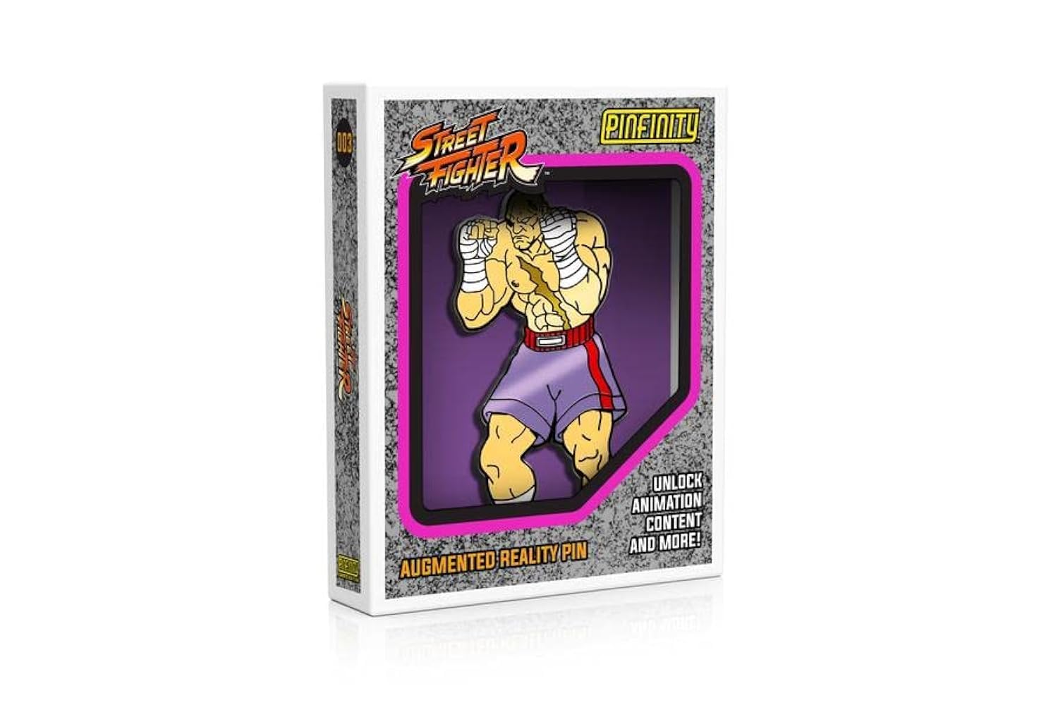 Pinfinity PSF003 Street Fighter Sagat AR Pin