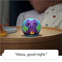 Echo Dot (5th Gen) Kids Owl with Echo Glow