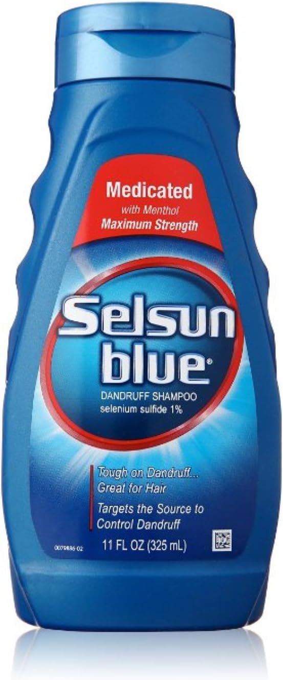 Selsun Blue Dandruff Shampoo Medicated 11 oz