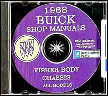 1968 Buick Repair Shop Amp Service Manual Amp Fisher Body
