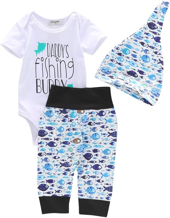 baby boy fishing outfit