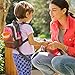 Brica By-My-Side Safety Harness Backpack, Pink/Gray