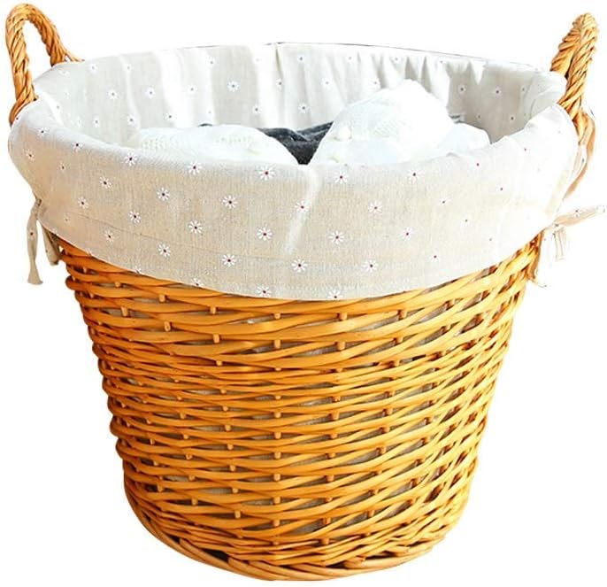Laundry Baskets Wicker Handle Indoor Dirty Clothes Dirty Clothes Basket