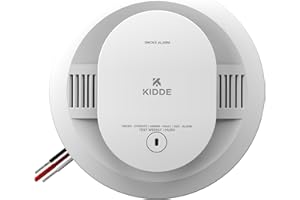 Kidde, 20SAR, Hardwired Smoke Detector, AA Battery Backup, Interconnectable, LED Warning Light Indicators