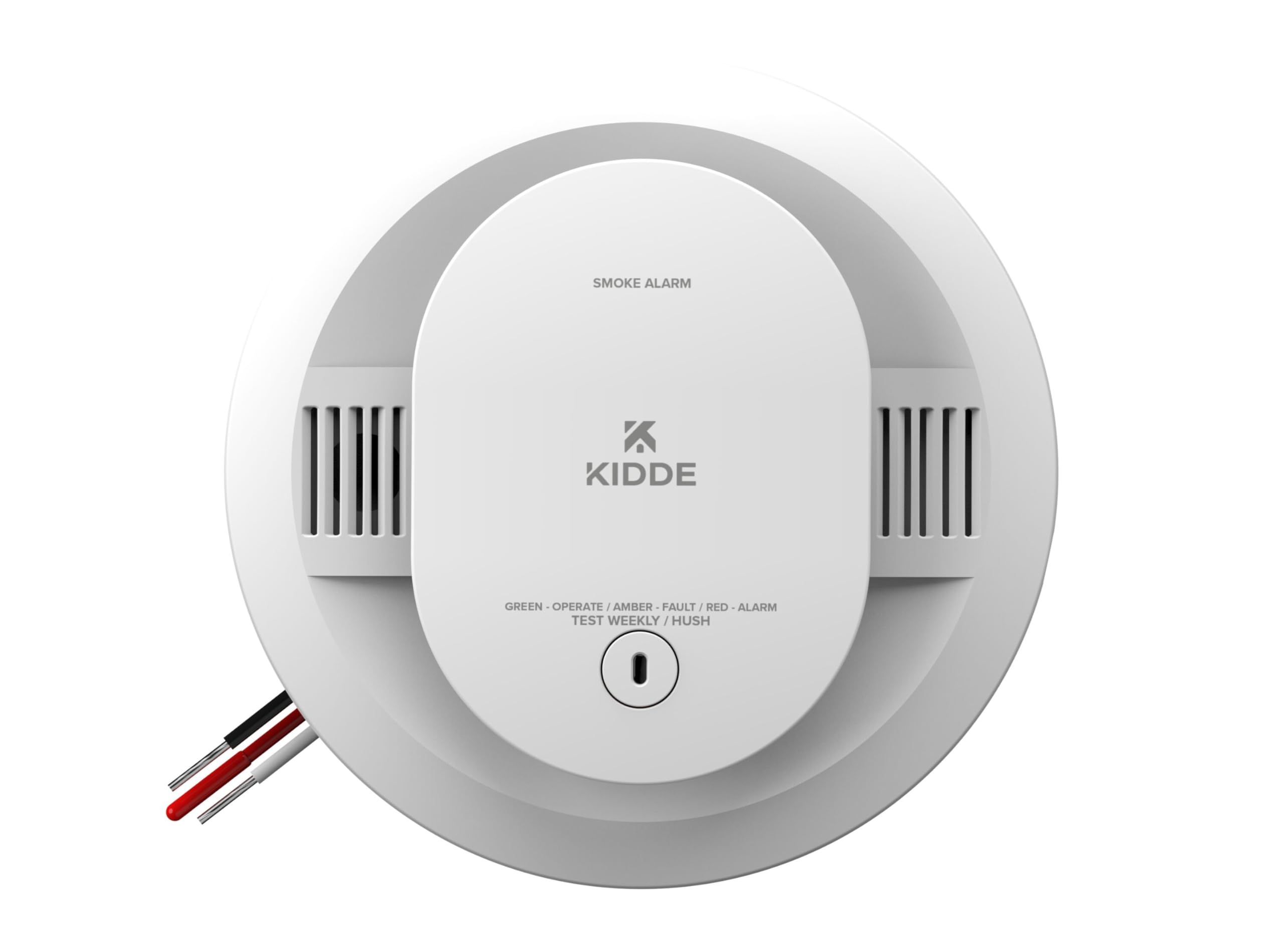 Kidde, 20SAR, Hardwired Smoke Detector, AA Battery Backup, Interconnectable, LED Warning Light Indicators Image