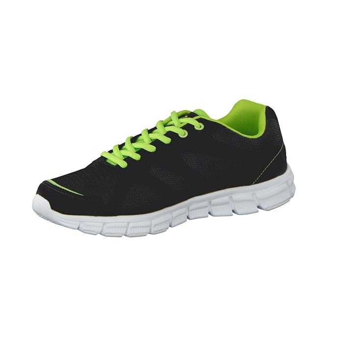 Uncle Sam Herren Leichtlaufschuhe in Schwarz/Grün