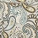 Pillow Perfect Paisley Indoor/Outdoor Accent Throw Pillow, Plush Fill, Weather, and Fade Resistant, Large Throw - 18.5