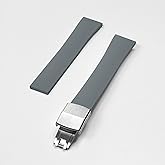 INO Design Brton Watch Bands 18mm 19mm 20mm 21mm 22mm, FKM Rubber Watch Strap Replacement Quick Release Watchband CTS Universal Watchstrap for Men & Women