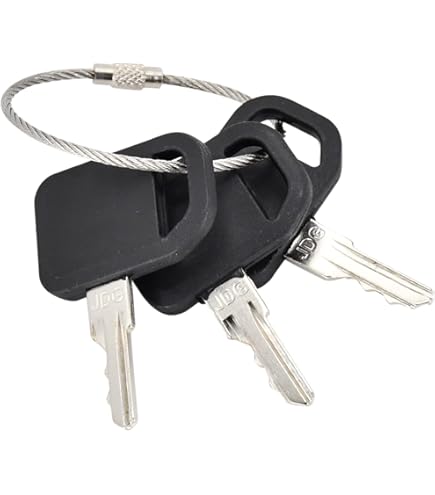 Amazon.com: SPAKYGIE AM131841 4 Ignition Key fits for John