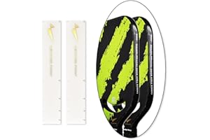 Warping Point Pickleball Paddle Edge Protection Tape | Paddle Head Edge Clear Guard | Fits Most Sizes of Pickleball Paddle & 