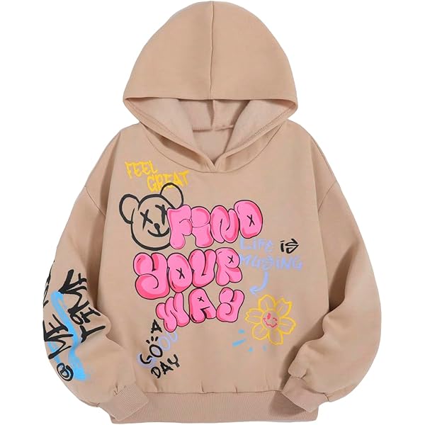 Cat Ear Hoodies For Women WDIRARA Girl's Cute Cat Ear Crop Tops