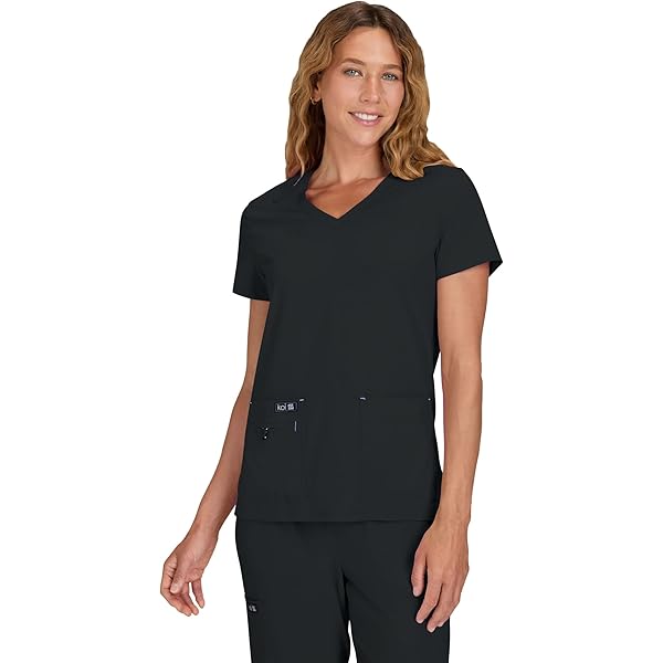 Amazon.com: KOI Basics Andrea Women's 4-Pocket Stretch Jacket