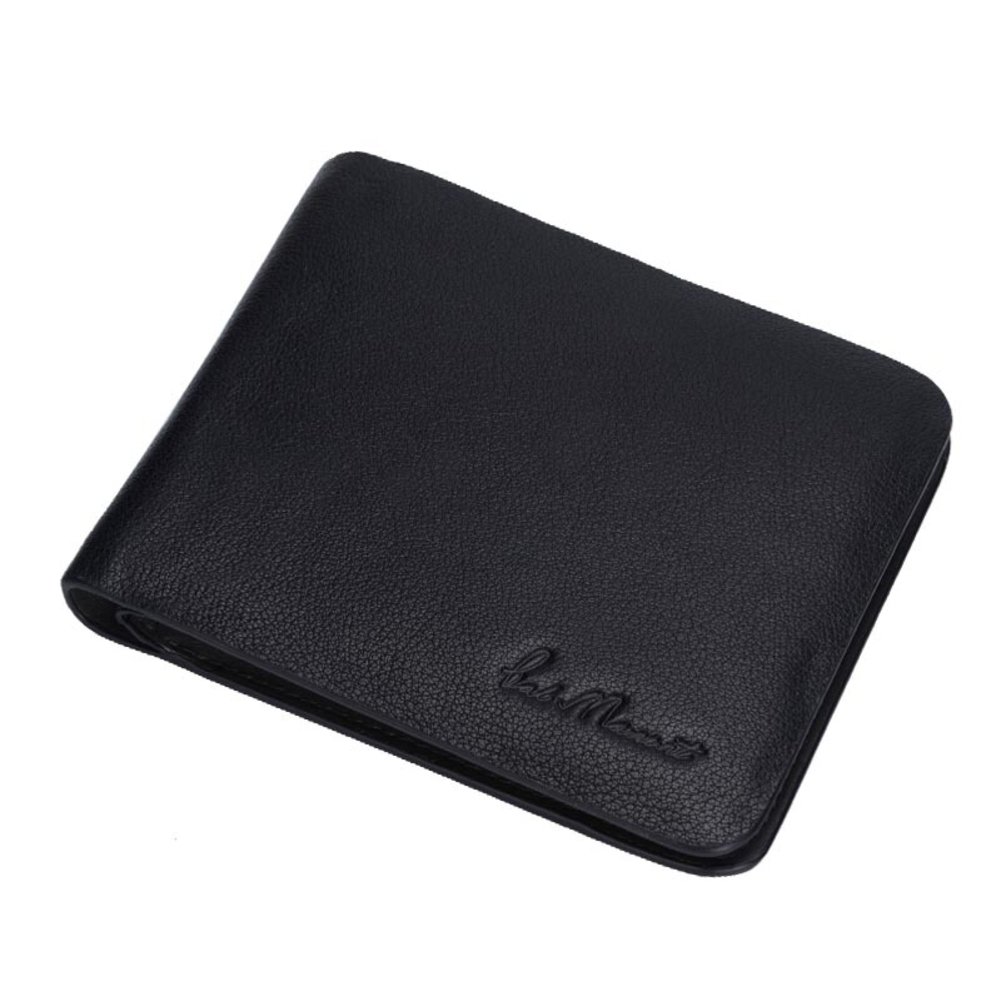 Rfid Blocking Genuine Leather Wallet Men Excellent Travel Credit Card Case Wallets Protector Money