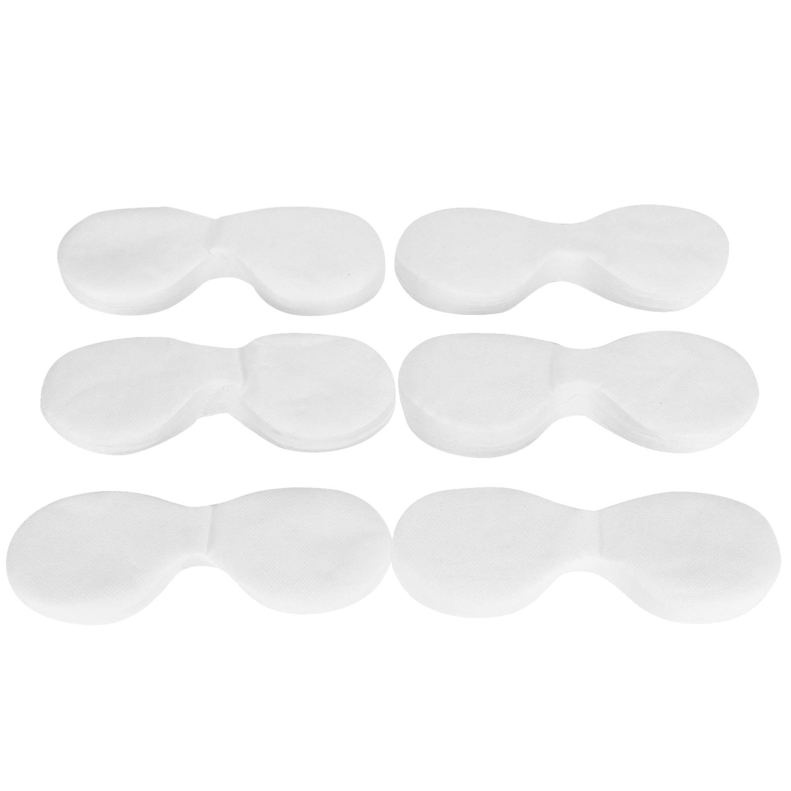 600PCS Disposable Cotton DIY Eye Mask Sheets for Beauty Salon Skincare - Reusable Facial Spa Masks with Moisturizing Toner Lotion for Women Men