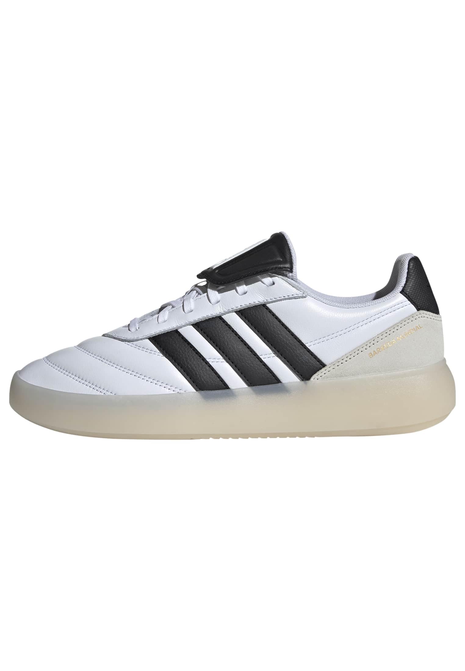 adidas Men’s Barreda Mundial, White/Black/Alumina, 7