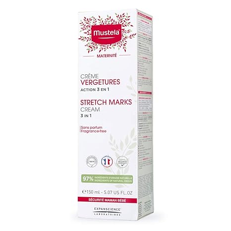 mustela stretch marks cream 3 in 1