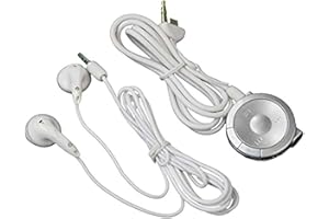 OSTENT Stereo Earphones Headphone Remote Control Compatible for Sony PSP 1000 Console