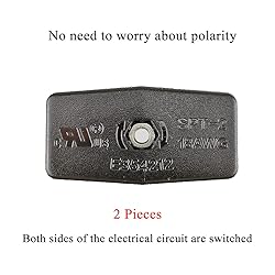 Hahiyo 3A 125V Inline Rotary Cord Switch Adjustable