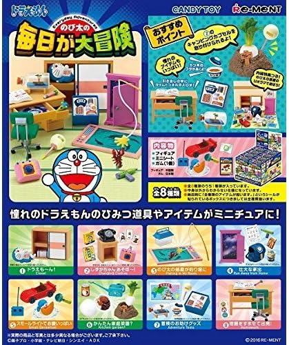 Amazon Co Jp Doraemon Nobita Daily Adventure 8 Pack Candy Toy Gum Toys