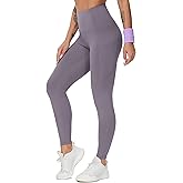 THE GYM PEOPLE Thick High Waist Yoga Pants with Pockets, Tummy Control Workout Running Yoga Leggings for Women