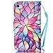 JanCalm iPhone 4S Case,iPhone 4 Case, [Wrist Strap Design][Kickstand] Pattern Premium PU Leather Wallet [Card/Cash Slots] Flip Cover for iPhone 4/4S (3.5 Inch) Including-ONE Crystal Pen (Water Lily)