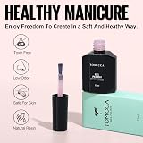 TOMICCA Jelly Gel Polish 15ml Sheer Pink UV/LED Soak Off view 8