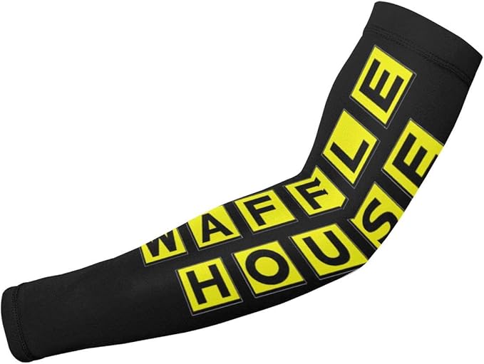 Kanatsiu Waffle House Arm Sleeves High Performance Athletic Armwarmer Outdoor Sports Sun Protection Sleeve 1 Pair Waffle House Black Arm Sleeves At Amazon Women S Clothing Store