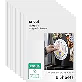 Cricut® Printable Magnet Sheets - 8.5 in x 11 in (8 Count)