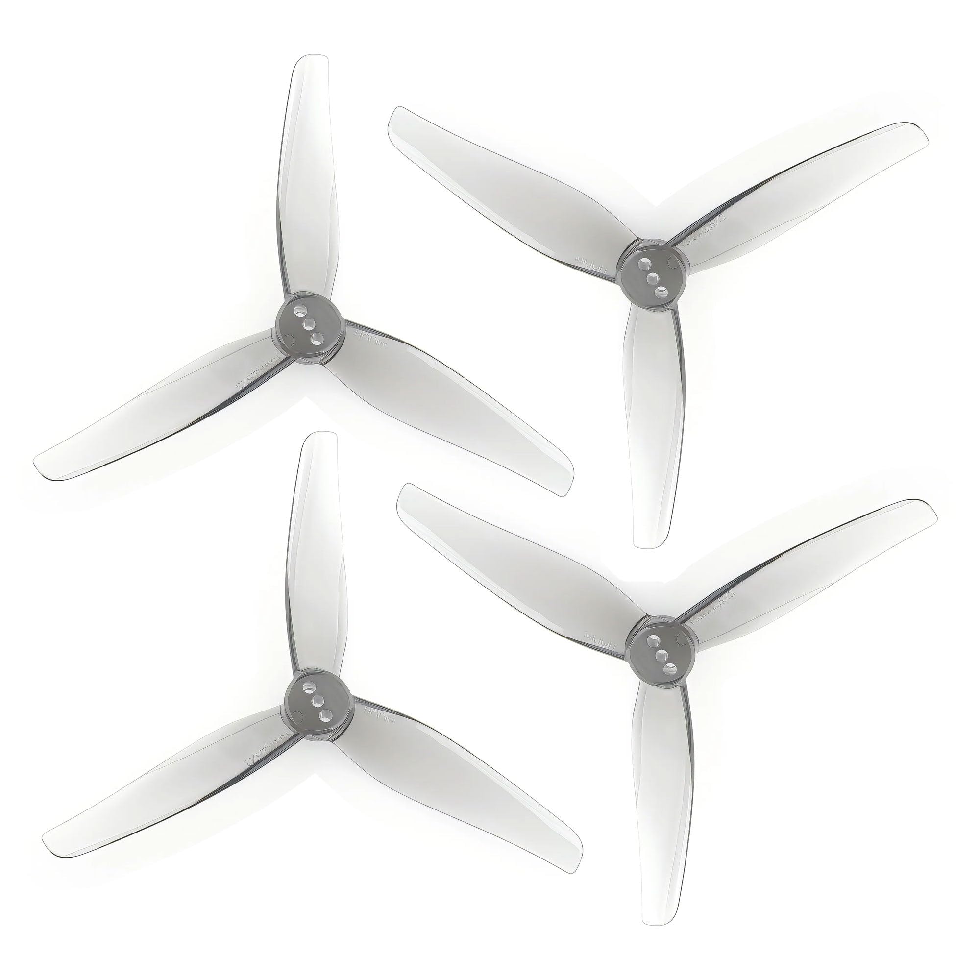8pcs HQProp T3.5X2.5X3 3.5 Inch 3-Blade T-Mount