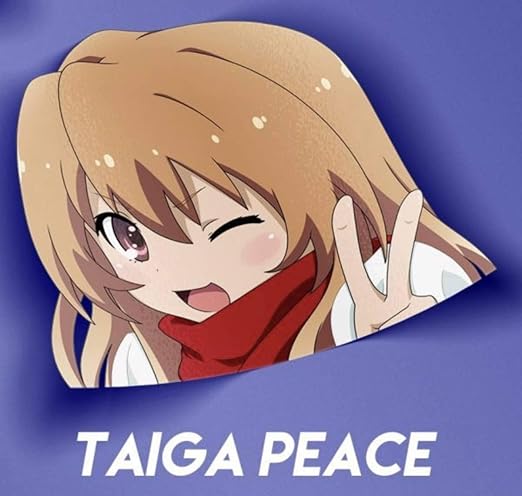 Amazon ネオンエレメント 逢坂大河 とらドラ たいが タイガ Jdm Usdm Neon Elements 輸入品 アニメ ステッカー 痛車 サンセットステッカー アニメ 萌えグッズ 通販