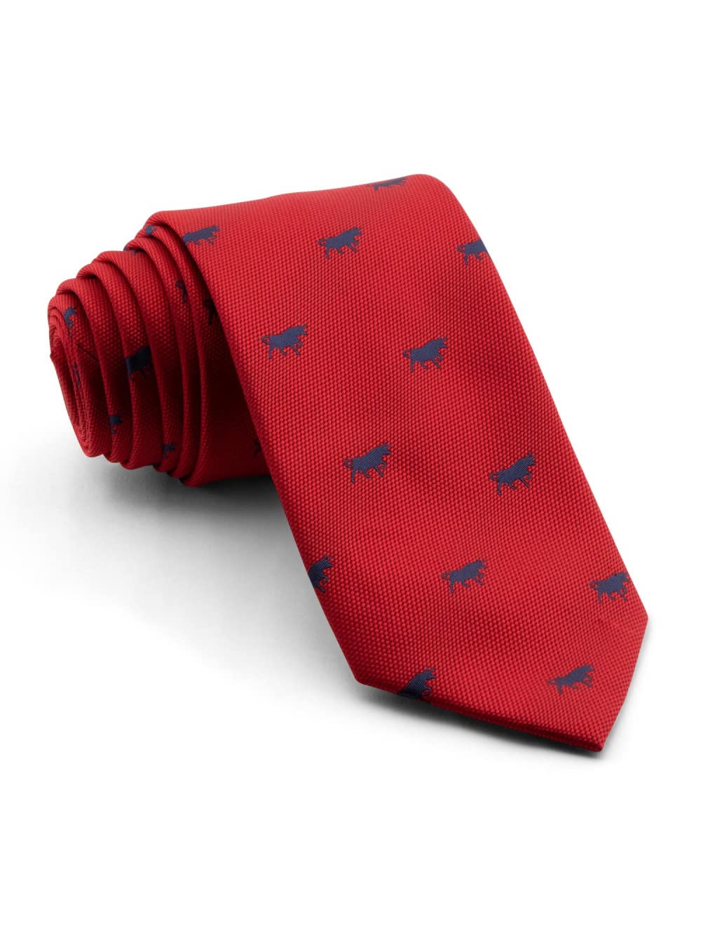 Cencibel Smart Casual Red Bulls Navy Blue Tie