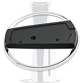 SEEHOM Vertical Stand for PS5 Slim Consoles Compatible with PlayStation 5 CFI-1000 and CFI-2000 Models Disc and Digital Accessories Slip Base Mount