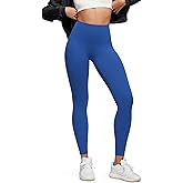 ODODOS No Front Seam Yoga Leggings for Women - 25" / 28" High Waist Buttery Soft Lounge Yoga Pants