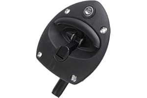 Dpofirs RV Generator Door Latch T Handle Durable Operation for Generator Safe Design for Cold Environments with 2 Keys for RV