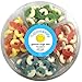 Happy Candy Gummi Rings Party Tray - 4 Flavor Variety Pack of Apple, Blue Raspberry, Peach & Watermelon - Resealable, 2.5 lbs (40 oz)