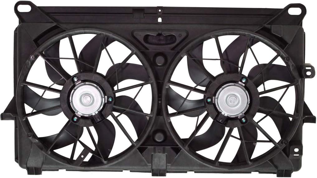 For GMC Yukon XL A/C Radiator Fan Assembly 2007 5.3/6.0L