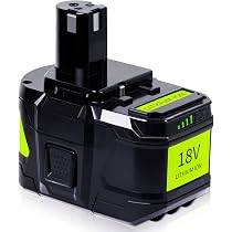 TenHutt 18V 9.0Ah Replacement Battery 