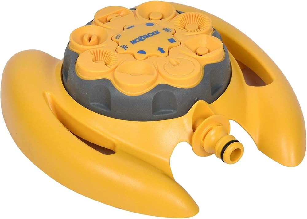 Hozelock Sprinkler Rotating 79 m² Small-area Base-Mounted 8 Patterns