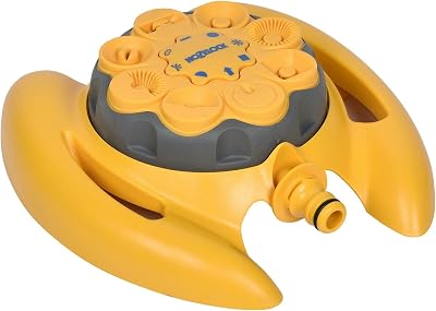 Hozelock Sprinkler Rotating 79 m² Small-area Base-Mounted 8 Patterns