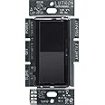 Lutron Diva LED+ Dimmer Switch for Dimmable LED, Halogen and Incandescent Bulbs, 150W/Single-Pole or 3-Way, DVCL-153P-BL, Black