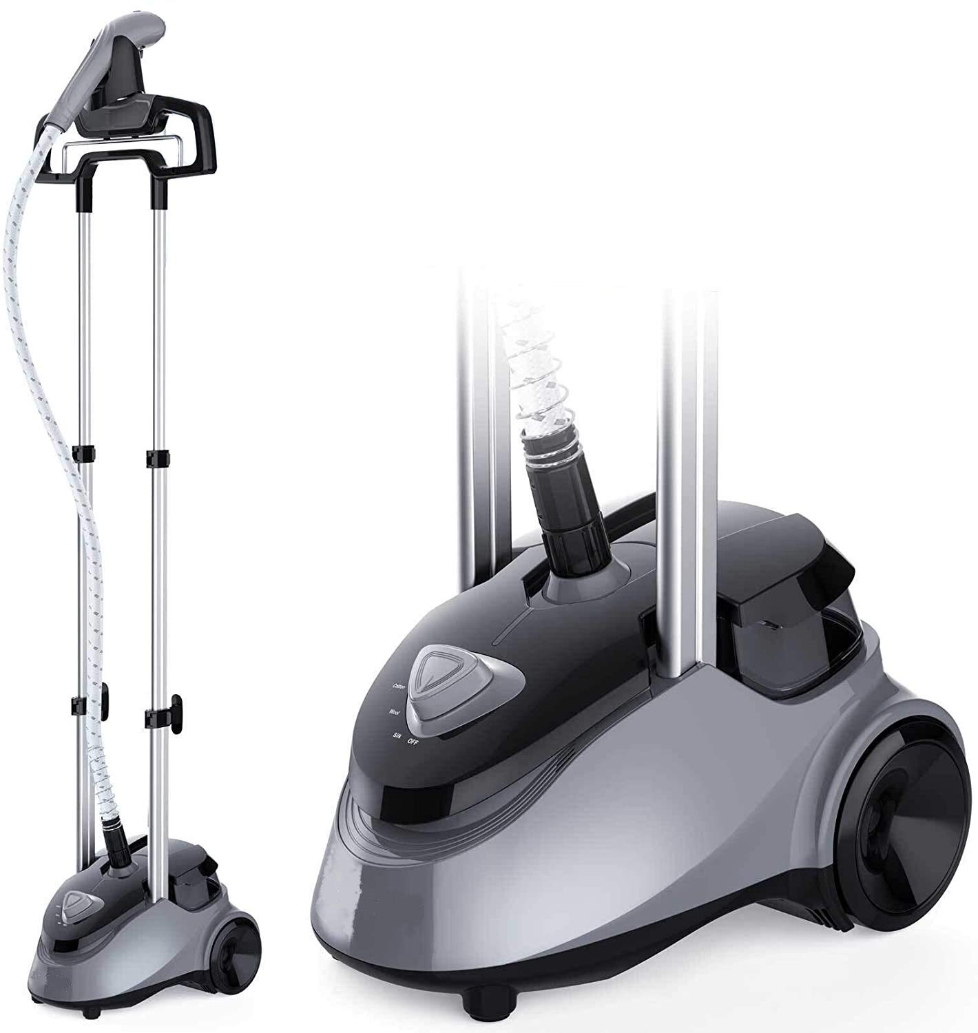 Buy Rossmann Garment Steamer 1800 Watts Professional Heavy Duty Industry Leading 2.6 Litre Water