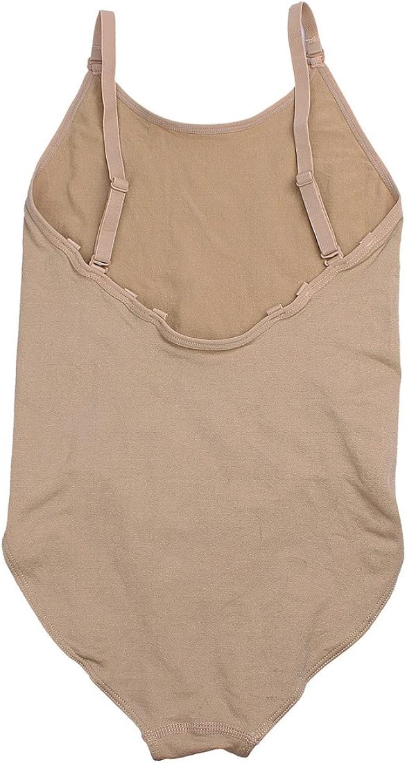 iMucci Professional Seamless Nude Camisole Leotard - Undergarment Dancewear for Ballet Dance: Clothing