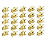 bnafes SMA Female PCB Panel Edge Mount Connector