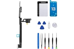 Risidamoy for iPhone 13 Bluetooth Antenna Flex Cable Replacement for iPhone13 Signal Bluetooth Wireless Connector Cable Part with Tweezers Repair Tool Crowbar Fix Kit A2631 A2633 A2634 A2635 A2482
