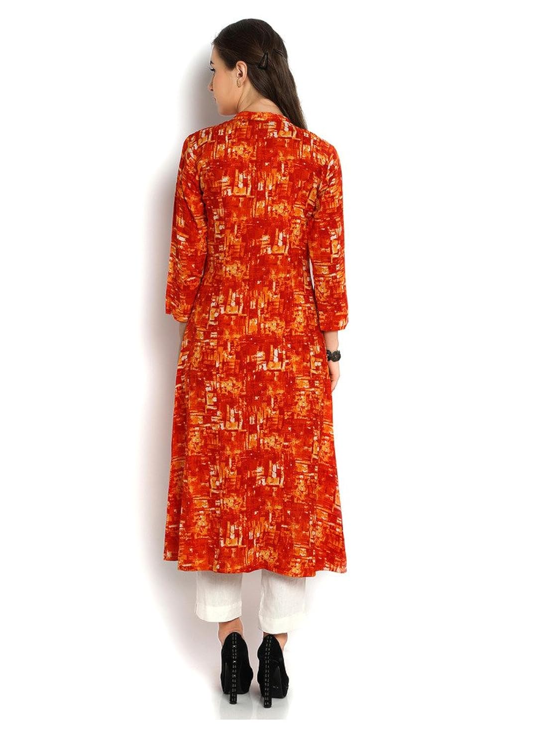indibelle women's rayon a-line kurta (ibk9999200o_l-$p)